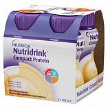 Nutridrink (Нутридринк) Компакт Протеин согревающий вкус имбиря и тропических фруктов 125мл, 4 шт