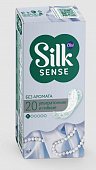 Купить ola! (ола) прокладки ежедневные silk sens light стринг-мультиформ без запаха, 20 шт в Балахне