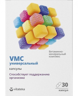 Купить витаминно-минеральный комплекс vmc универсальный витатека, капсулы 30 шт бад в Балахне