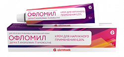 Купить офломил дерма, крем для наружного применения 0,25%, 15г в Балахне