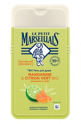 Купить le petit marseillais (ле петит марселл) гель для душа мандарин и лайм, 250мл в Балахне