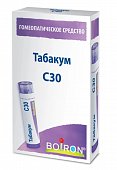 Купить табакум с30, гомеопатический монокомпонентный препарат растительного происхождения, гранулы гомеопатические 4 гр в Балахне