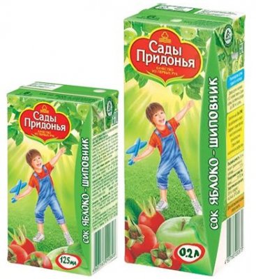 Купить сады придонья сок, ябл/шипов 125мл (сады придонья апк, россия) в Балахне