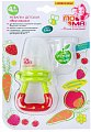 Пома ниблер детский силиконовый вкусняшка, 1+2 насадок,  3015