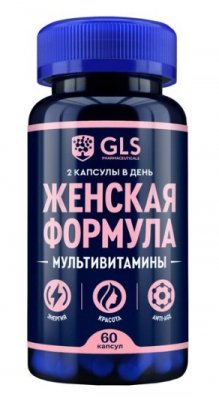 Купить gls (глс) женская формула мультивитамины, капсулы массой 430мг, 60шт бад в Балахне