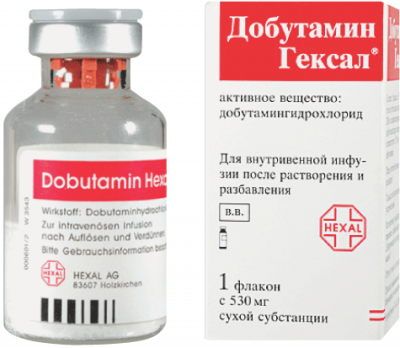 Купить добутамин-гексал, лиоф-т д/р-ра д/инф  250мг №1 (гексал аг, германия) в Балахне