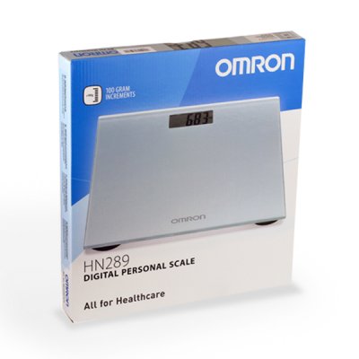 Купить omron (омрон) весы электронные цифровые hn-289 серые в Балахне
