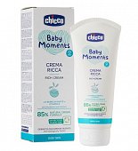 Купить chicco baby moments (чикко) крем питательный для новорожденных, 100мл в Балахне