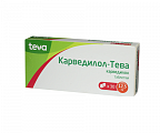 Купить карведилол-тева, таблетки 12,5мг, 30 шт в Балахне
