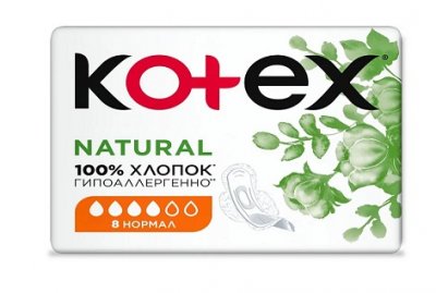 Купить kotex natural (котекс) прокладки нормал 8шт в Балахне