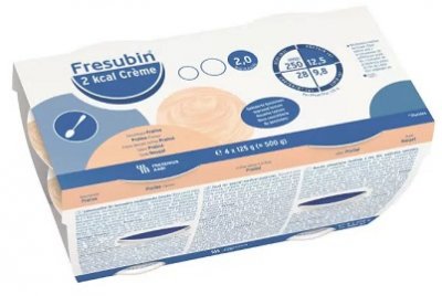 Купить fresubin (фрезубин), крем для энтерального питания со вкусом пралине, 125г 4 шт (2ккал) в Балахне