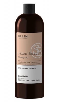 Купить ollin prof salon beauty (оллин) шампунь для волос с экстрактом семян льна, 1000 мл в Балахне