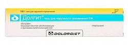 Купить долгит, гель для наружного применения 5%, туба 100г в Балахне