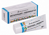 Купить метилурацил+левомицетин, мазь для наружного применения 40 мг/г+7.5 мг/г, туба 50г в Балахне