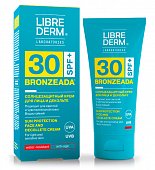 Купить librederm bronzeada (либридерм) крем солнцезащитный для лица и зоны декольте, 50мл spf30 в Балахне