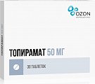 Купить топирамат, таблетки, покрытые пленочной оболочкой 100мг, 30 шт в Балахне