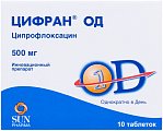 Купить цифран од, таблетки с пролонгированным высвобождением, покрытые пленочной оболочкой 500мг, 10 шт в Балахне