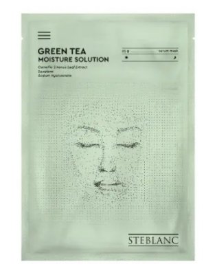 Купить steblanc (стебланк) маска-сыворотка для лица тканевая увлажняющая зеленый чай, 1 шт в Балахне