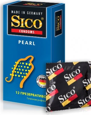 Купить sico (сико) презервативы pearl точечное рифление 12шт в Балахне