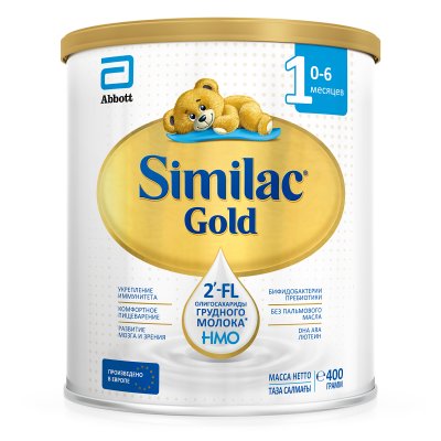 Купить симилак (similac) gold 1, смесь молочная 0-6 мес. 400г в Балахне
