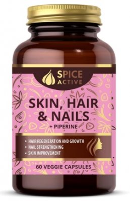 Купить spice active (спайс актив) комплекс для кожи, волос и ногтей с пиперином, капсулы 60 шт_бад в Балахне