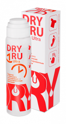 Купить драй ру (dry ru) ультра средство от обильного потоотделения с пролонгированным действием 50 мл в Балахне