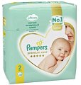 Купить pampers premium care (памперс) подгузники 2 мини 4-8кг, 20шт в Балахне