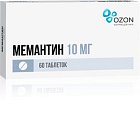 Купить мемантин, таблетки, покрытые пленочной оболочкой 10мг, 60 шт в Балахне