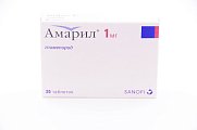 Купить амарил, таблетки 1мг, 30 шт в Балахне