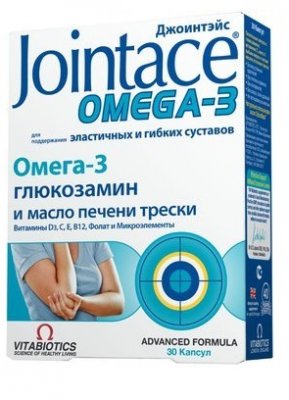 Купить jointace (джойнтэйс) омега-3 глюкозамин, капсулы 30шт бад в Балахне