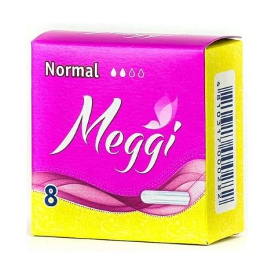 Купить meggi (мегги) тампоны гигиенические нормал, 8 шт в Балахне