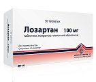 Купить лозартан, таблетки, покрытые пленочной оболочкой 100мг, 30 шт в Балахне