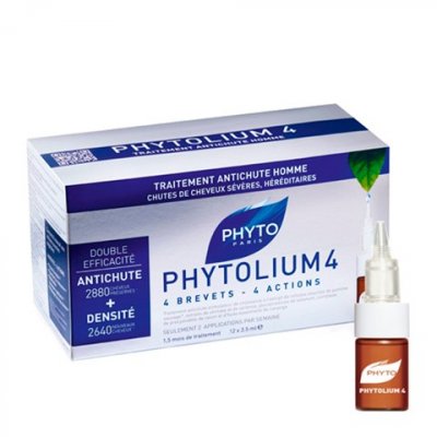 Купить фитосолба фитолиум 4 (phytosolba phytolium 4) сыворотка против выпадения волос ампулы 3,5мл х12 шт в Балахне