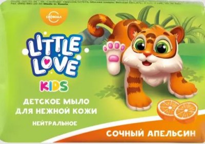 Купить little love (литтл лав) мыло для нежной кожи детское сочный апельсин 90 гр в Балахне
