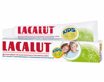 Купить lacalut (лакалют) зубная паста для детей кидс 4-8лет 50мл в Балахне
