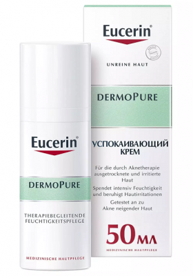 Купить eucerin dermopure (эуцерин) крем для лица для проблемной кожи успокаивающий 50 мл в Балахне