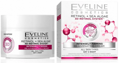 Купить eveline (эвелин) крем-интенсивный лифтинг омоложивающий ретинол и водоросли 50мл в Балахне
