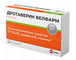 Купить дротаверин велфарм, таблетки 40мг, 30 шт в Балахне