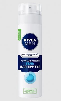 Купить nivea (нивея) для мужчин гель для бритья для чувствительной кожи, 200мл в Балахне