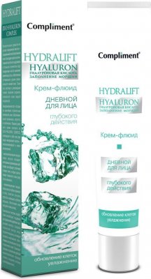 Купить compliment hydralift hyaluron (комплимент) крем-флюид для лица дневной глубокого действия, 50мл в Балахне