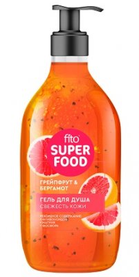 Купить фитокосметик fito superfood гель для душа свежесть кожи, 520мл в Балахне