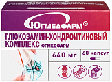 Купить глюкозамин-хондроитиновый комплекс югмедфарм, капсулы 60шт бад в Балахне