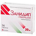 Купить занидип-рекордати, таблетки, покрытые пленочной оболочкой 20мг, 56 шт в Балахне