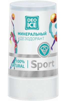 Купить deoice (деоайс) спорт дезодорант минеральный, 40г в Балахне
