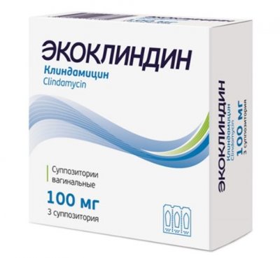 Купить экоклиндин, суппозитории вагинальные 100 мг, 3 шт в Балахне