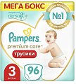 Купить pampers premium care (памперс) подгузники-трусы 3 миди 6-11кг, 96шт в Балахне