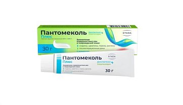 Пантомеколь Плюс, крем для наружного применения 5,25%+0,802%, 30 г