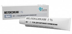 Купить мелоксикам, гель для наружного применения 1%, 30 г в Балахне