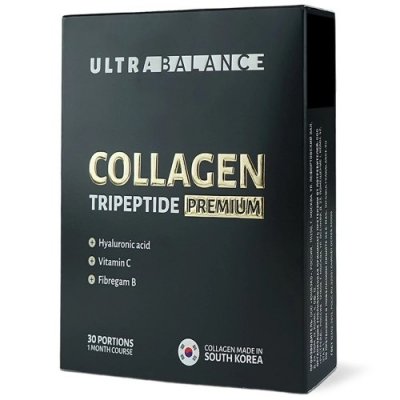 Купить ultrabalance (ультрабаланс) коллаген трипептид премиум, саше 30 шт бад в Балахне