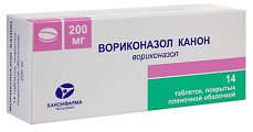 Купить вориконазол-канон, таблетки, покрытые пленочной оболочкой 200мг, 14 шт в Балахне